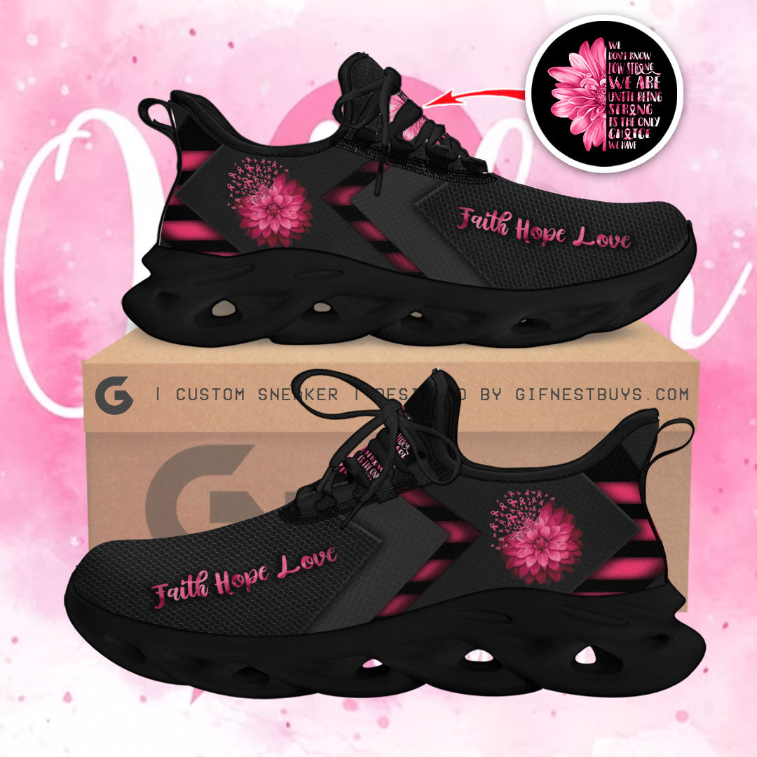 Footwearstorm Breast Cancer Awareness Max Soul Shoes Sneakers For Men And Women 3