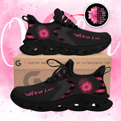 Footwearstorm Breast Cancer Awareness Max Soul Shoes Sneakers For Men And Women 3