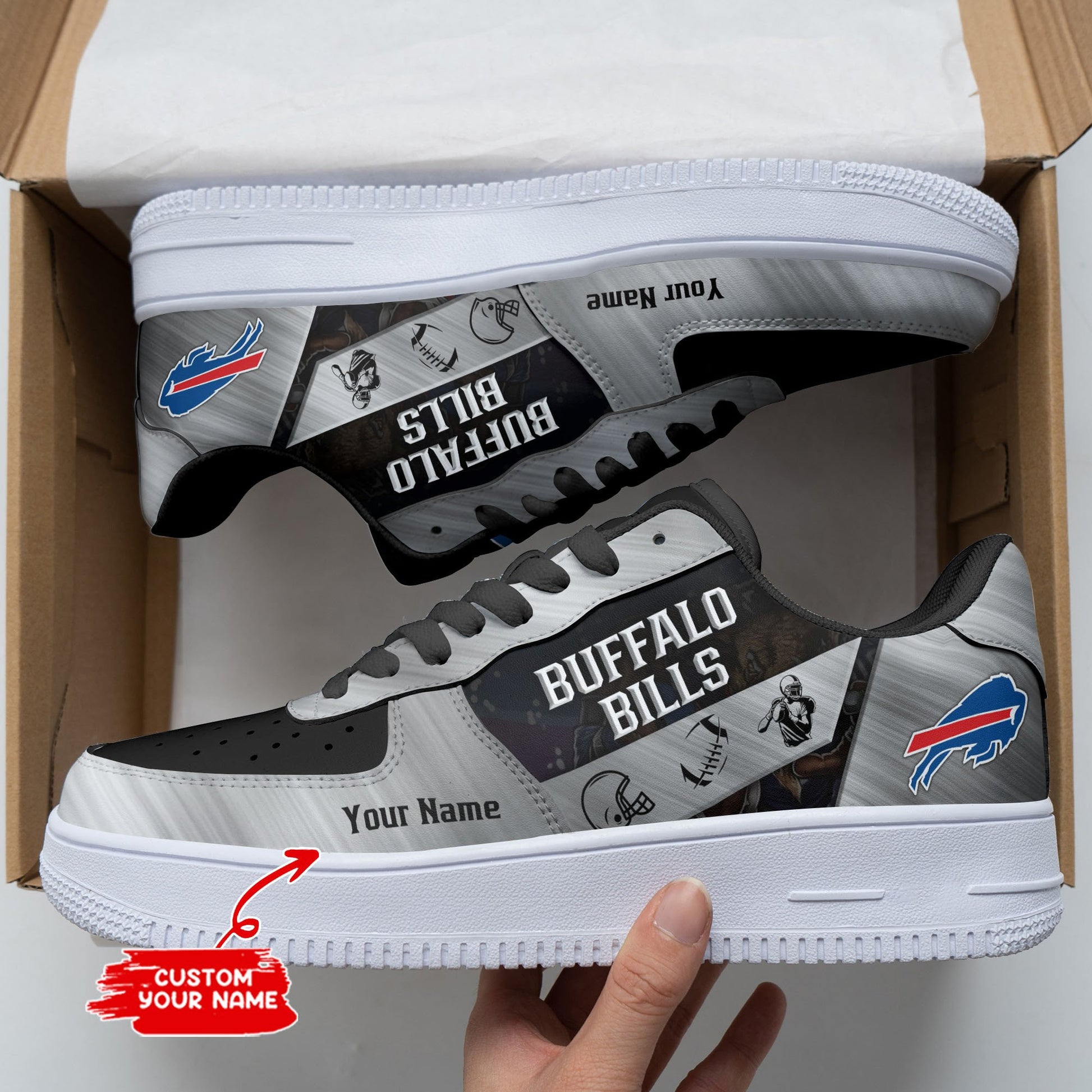 Footwearstorm Buffalo Bills Air Low-Top Sneakers Shoes For Men And Women 120511