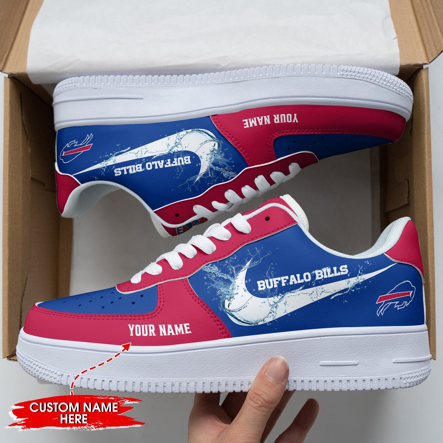 Footwearstorm Buffalo Bills Air Low-Top Sneakers Shoes For Men And Women 120556