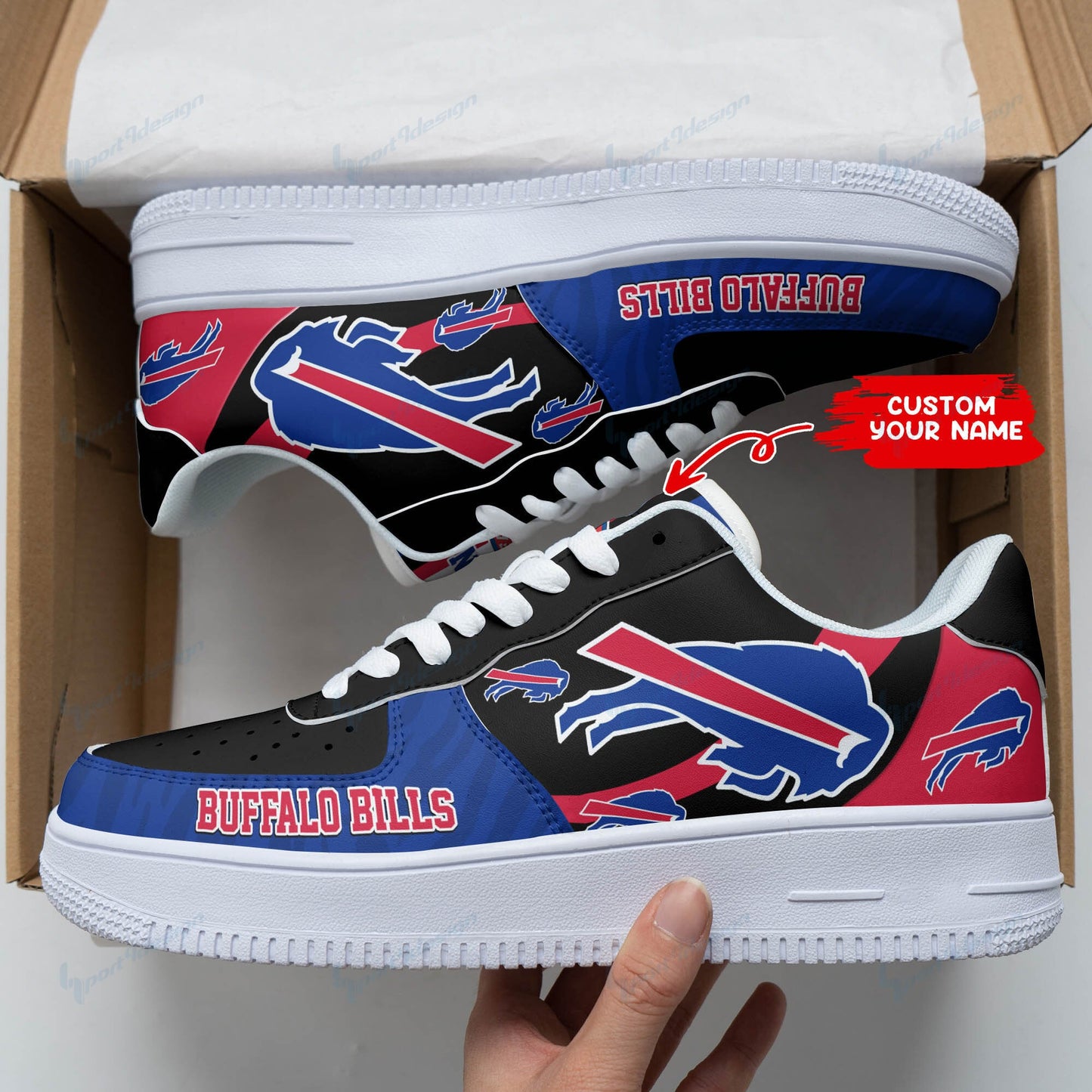 Footwearstorm Buffalo Bills Air Low-Top Sneakers Shoes For Men And Women 120560