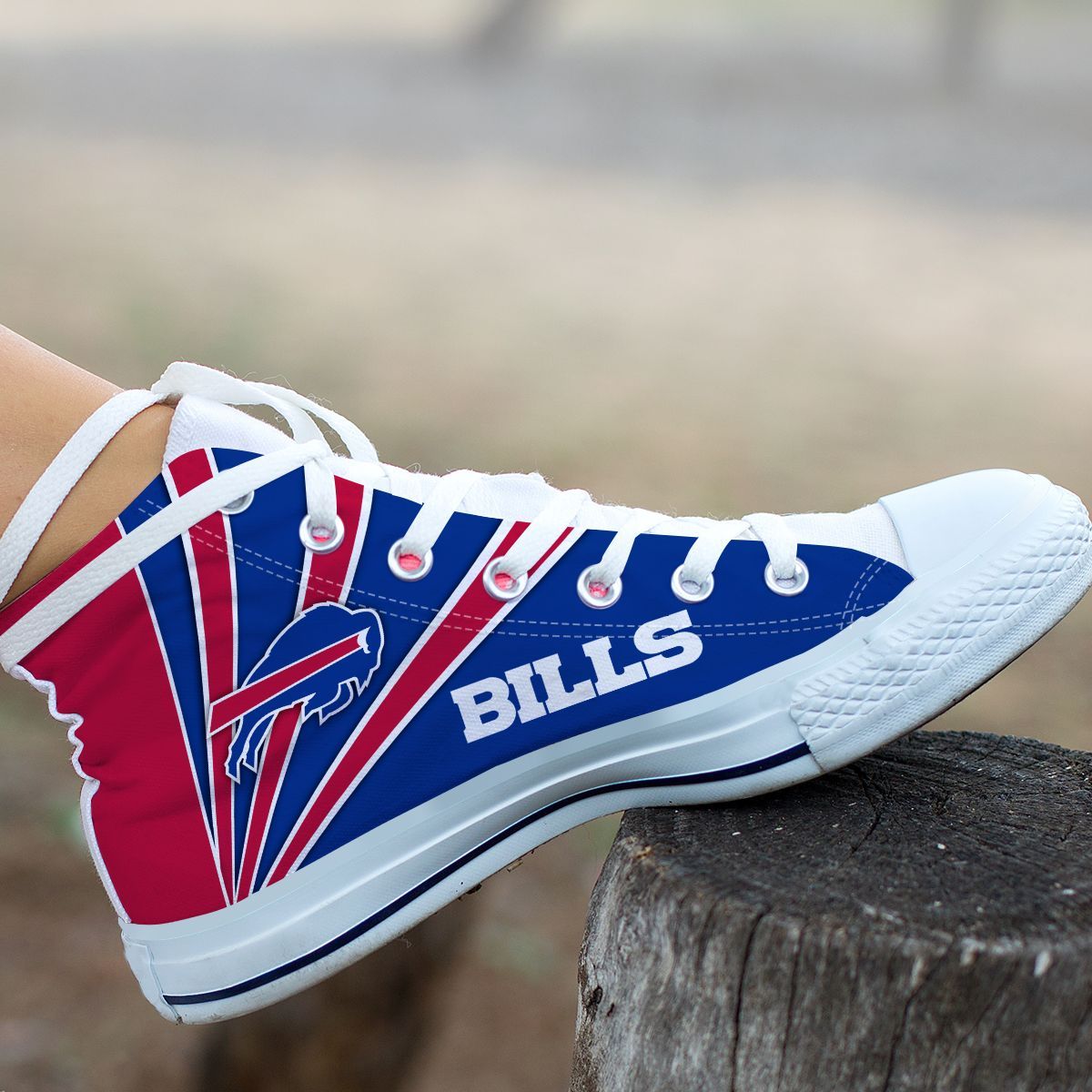 Footwearstorm Buffalo Bills High Top Canvas Sneakers Shoes For Men And Women 1