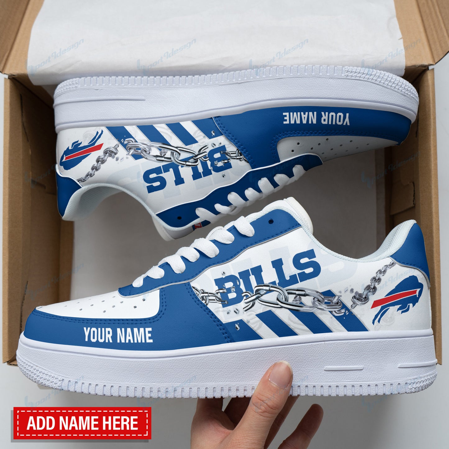 Footwearstorm Buffalo Bills NFL Air Low-Top Sneakers Shoes For Men And Women 1205641