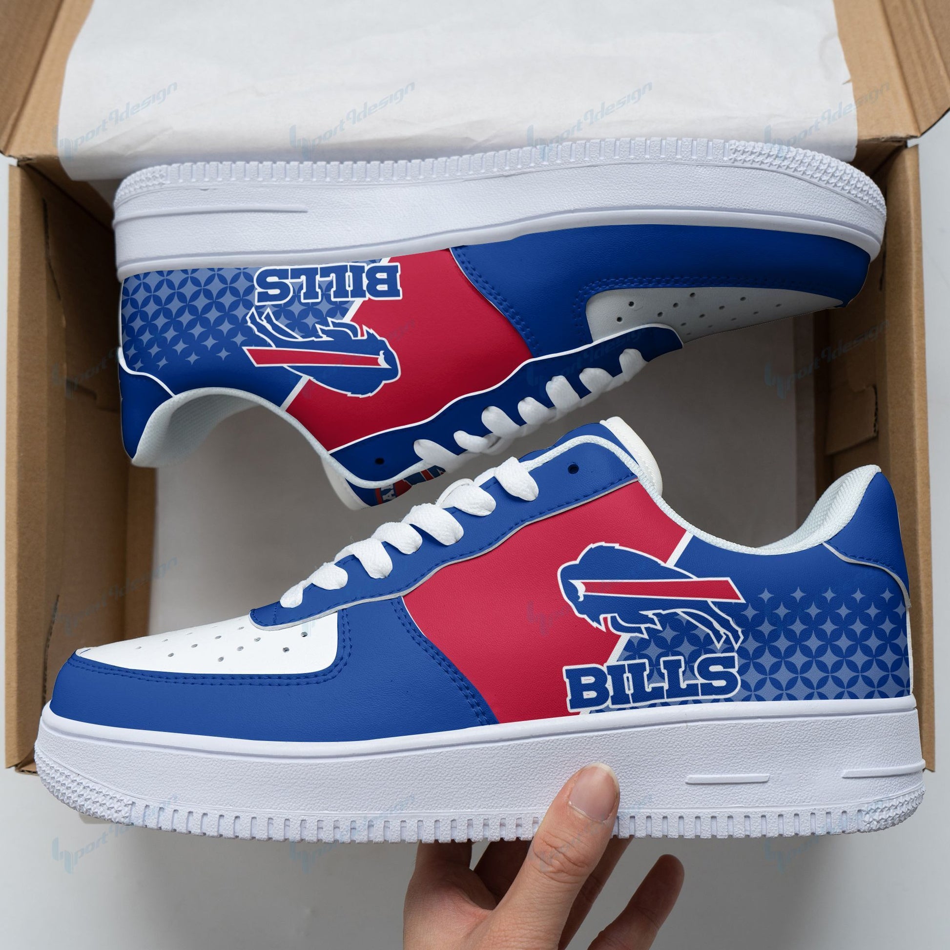 Footwearstorm Buffalo Bills NFL Air Low-Top Sneakers Shoes For Men And Women 1205652