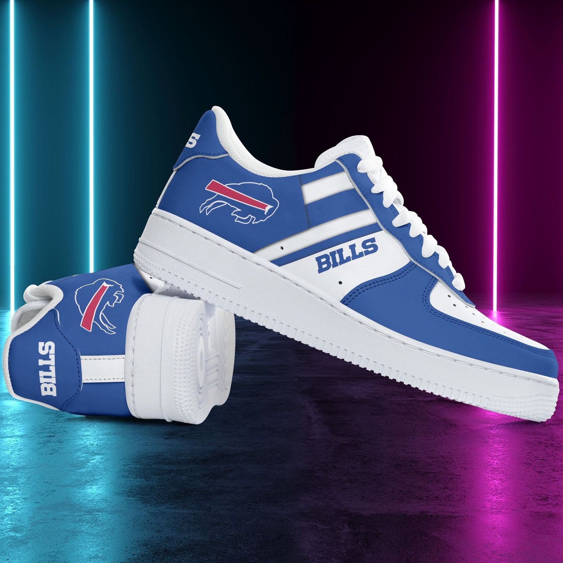 Footwearstorm Buffalo Bills NFL Air Low-Top Sneakers Shoes For Men And Women 1205663