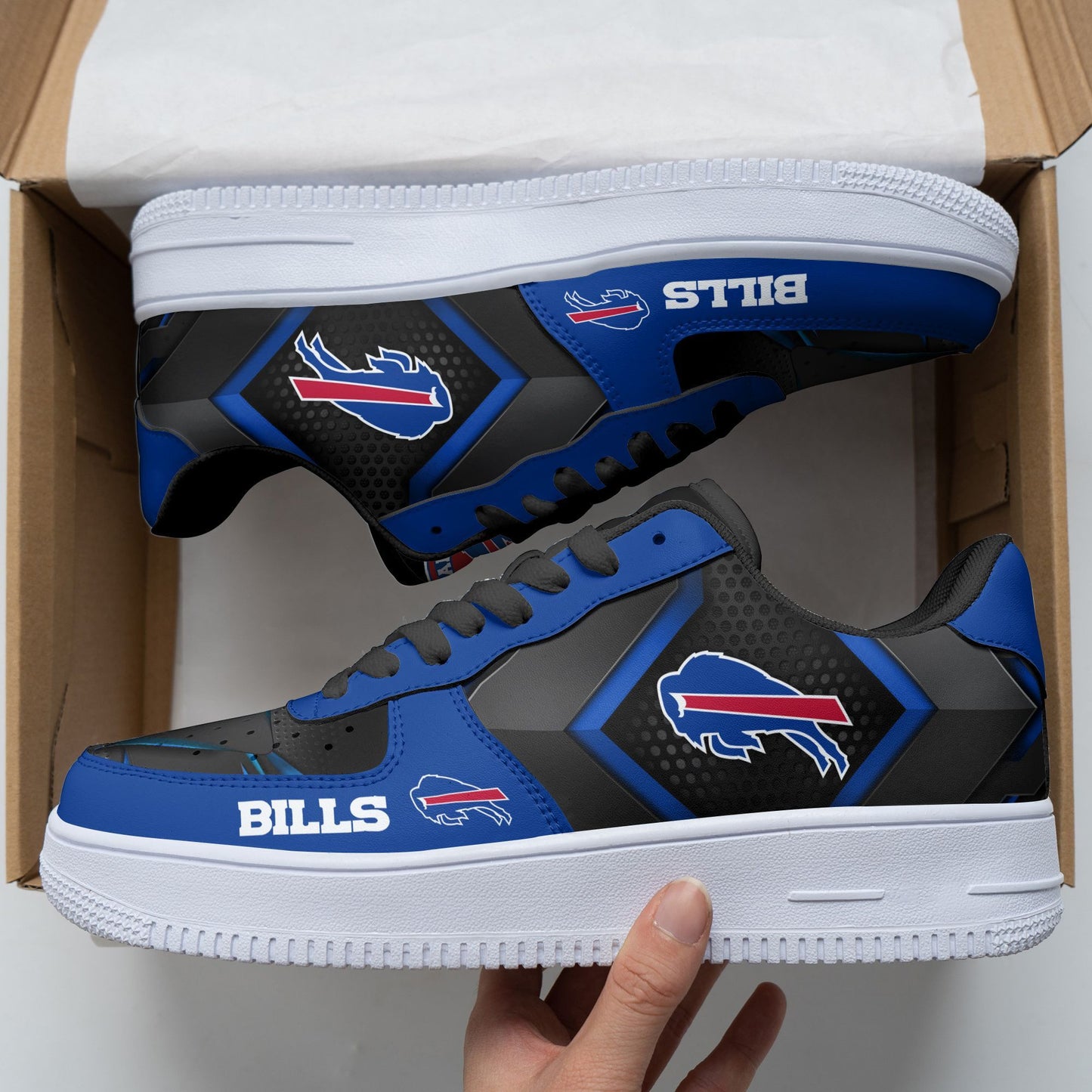 Footwearstorm Buffalo Bills NFL Air Low-Top Sneakers Shoes For Men And Women 1205660