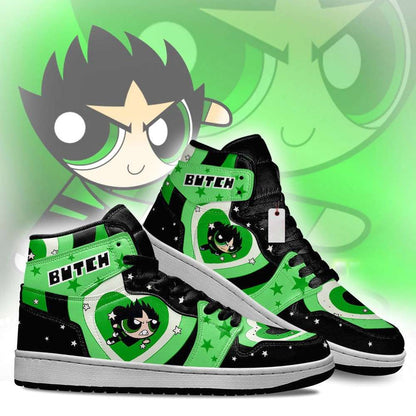 Footwearstorm Butch The Powerpuff Girls AJ1 High Sneakers Shoes For Men And Women 1