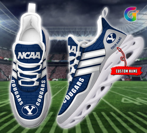 Footwearstorm BYU Cougars NCAA Max Soul Shoes Sneakers For Men And Women 1