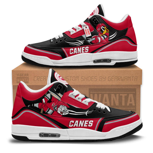 Footwearstorm Carolina Hurricanes AJ3 Sneakers Shoes For Men And Women