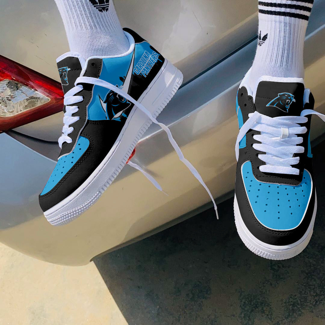 Footwearstorm Carolina Panthers NFL Air Low-Top Sneakers Shoes For Men And Women 1205800