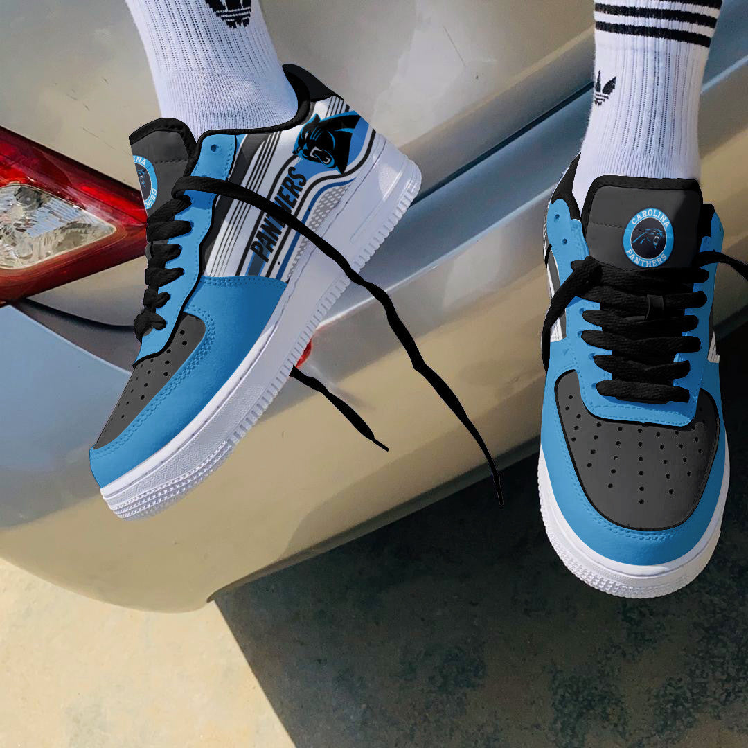 Footwearstorm Carolina Panthers NFL Air Low-Top Sneakers Shoes For Men And Women 1205270