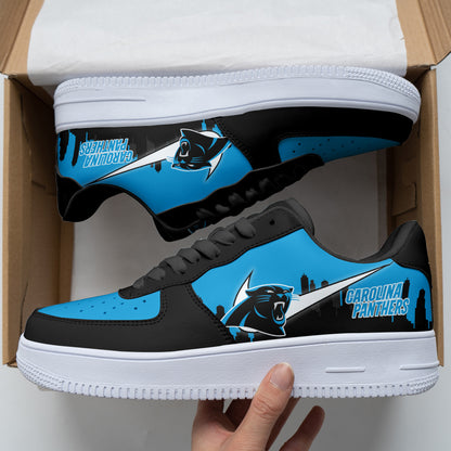 Footwearstorm Carolina Panthers NFL Air Low-Top Sneakers Shoes For Men And Women 1205264