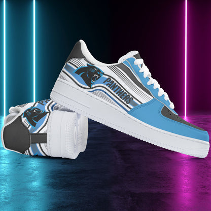 Footwearstorm Carolina Panthers NFL Air Low-Top Sneakers Shoes For Men And Women 1205270