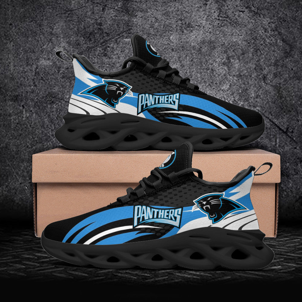 Footwearstorm Carolina Panthers NFL Max Soul Shoes Sneakers For Men And Women 2