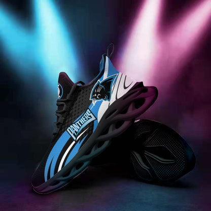 Footwearstorm Carolina Panthers NFL Max Soul Shoes Sneakers For Men And Women 2