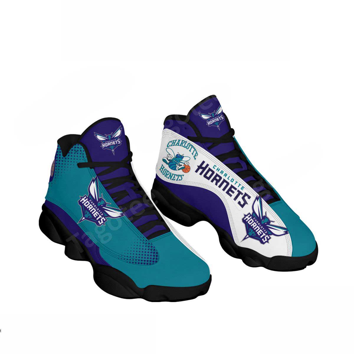 Footwearstorm Charlotte Hornets AJ13 Sneakers Shoes For Men And Women 1
