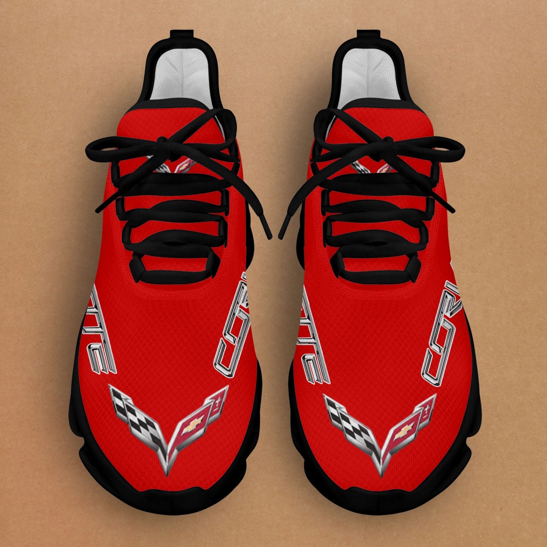 Footwearstorm Chevrolet Corvette Max Soul Shoes Sneakers For Men And Women 3