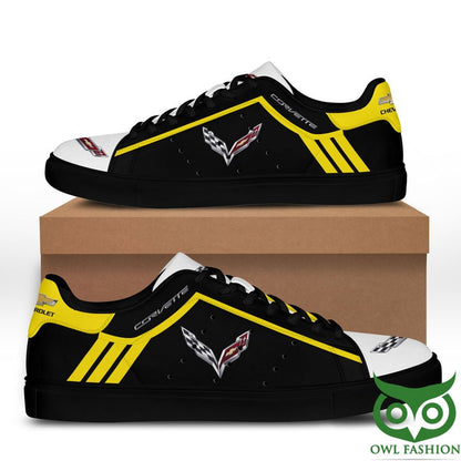 Footwearstorm Chevrolet Corvette Skate Stan Shoes Sneakes For Men And Women 2