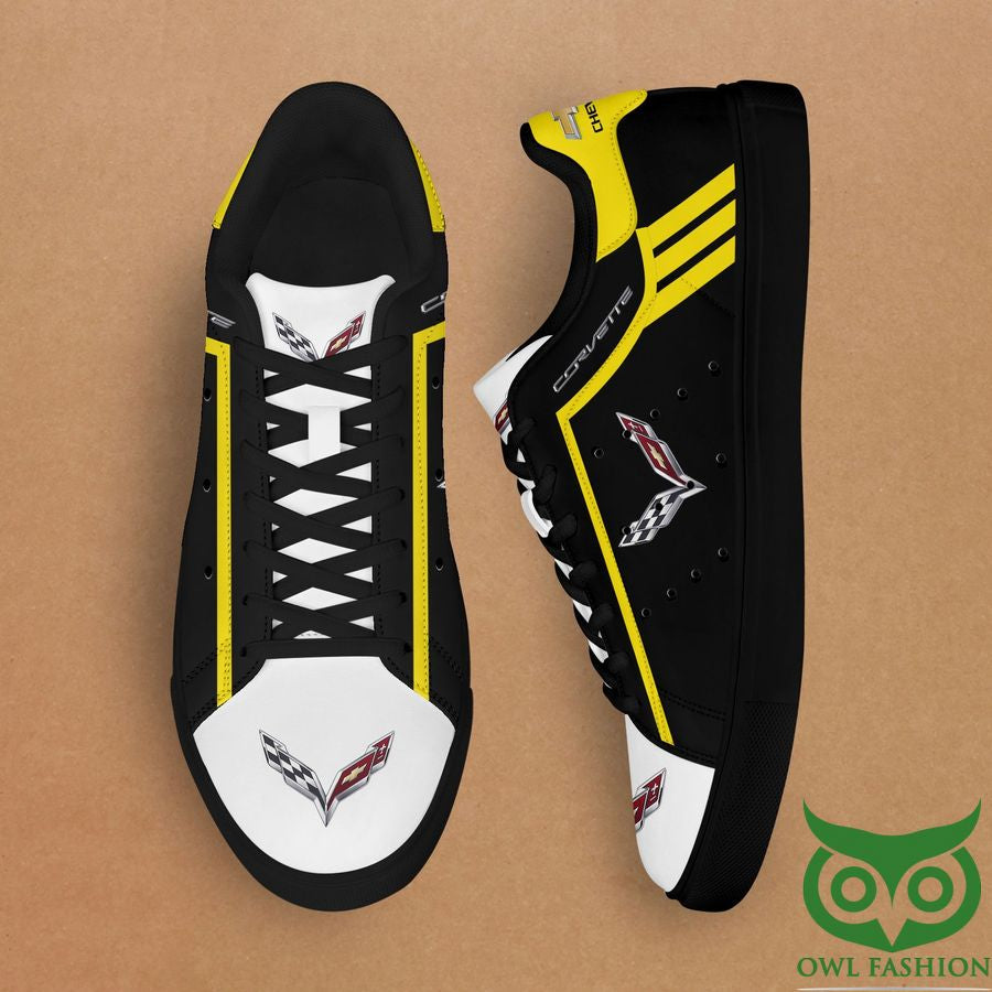 Footwearstorm Chevrolet Corvette Skate Stan Shoes Sneakes For Men And Women 2