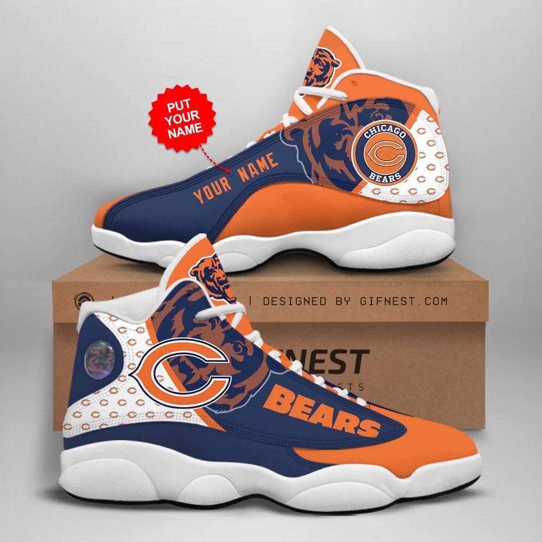 Footwearstorm Chicago Bears AJ13 Sneakers Shoes For Men And Women 1
