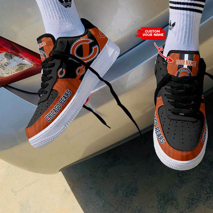 Footwearstorm Chicago Bears NFL Air Low-Top Sneakers Shoes For Men And Women 1205516