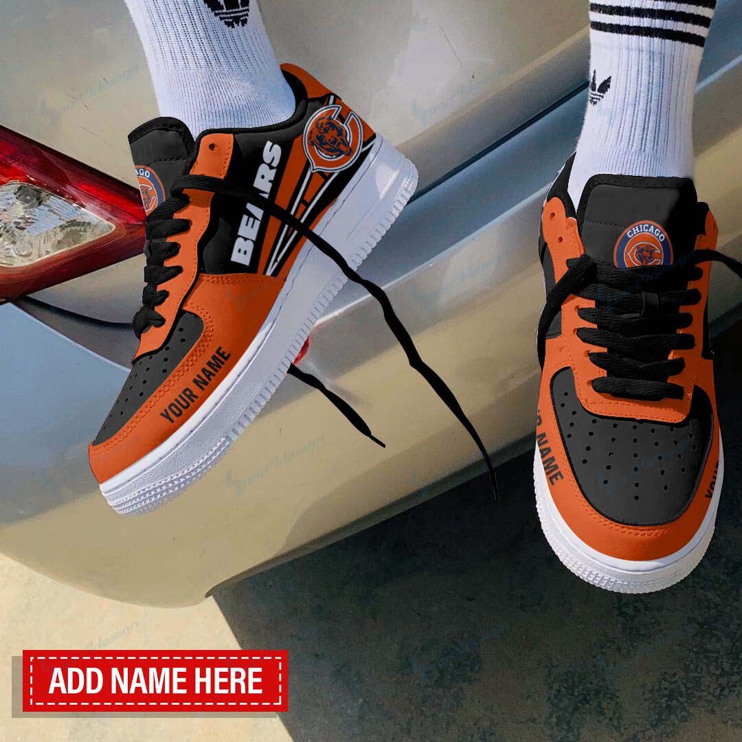 Footwearstorm Chicago Bears NFL Air Low-Top Sneakers Shoes For Men And Women 1205766