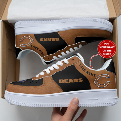 Footwearstorm Chicago Bears NFL Air Low-Top Sneakers Shoes For Men And Women 1205296
