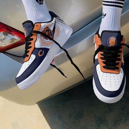 Footwearstorm Chicago Bears NFL Air Low-Top Sneakers Shoes For Men And Women 1205300