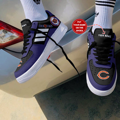 Footwearstorm Chicago Bears NFL Air Low-Top Sneakers Shoes For Men And Women 1205292