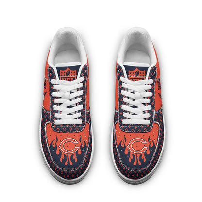 Footwearstorm Chicago Bears NFL Air Low-Top Sneakers Shoes For Men And Women 1205764