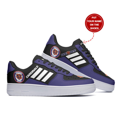 Footwearstorm Chicago Bears NFL Air Low-Top Sneakers Shoes For Men And Women 1205767