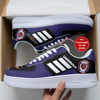 Footwearstorm Chicago Bears NFL Air Low-Top Sneakers Shoes For Men And Women 1205767
