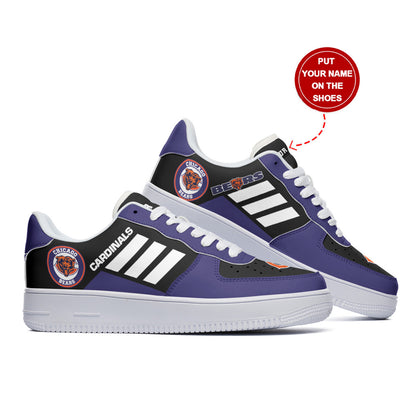 Footwearstorm Chicago Bears NFL Air Low-Top Sneakers Shoes For Men And Women 1205767