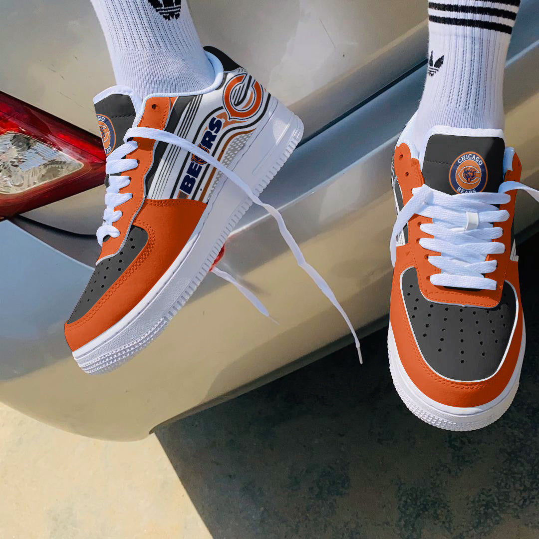 Footwearstorm Chicago Bears NFL Air Low-Top Sneakers Shoes For Men And Women 1205297