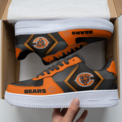 Footwearstorm Chicago Bears NFL Air Low-Top Sneakers Shoes For Men And Women 1205298