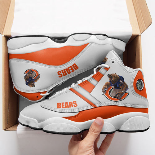 Footwearstorm Chicago Bears NFL AJ13 Sneakers Shoes For Men And Women 2
