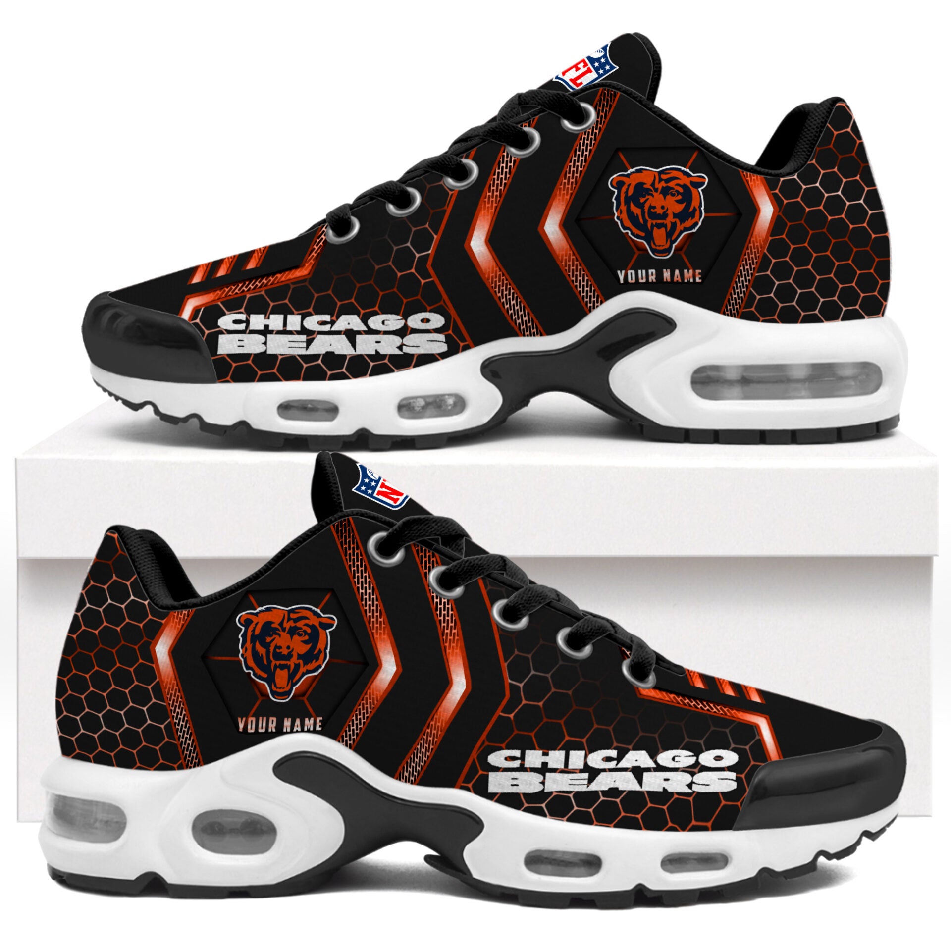 Footwearstorm Chicago Bears TN Shoes Sneakers For Men And Women 7