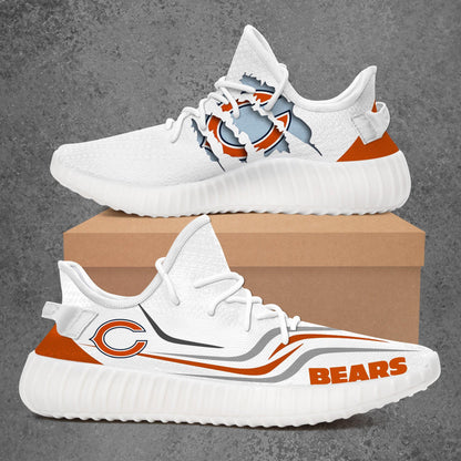 Footwearstorm Chicago Bears Yeezy Boost Shoes For Men And Women 1