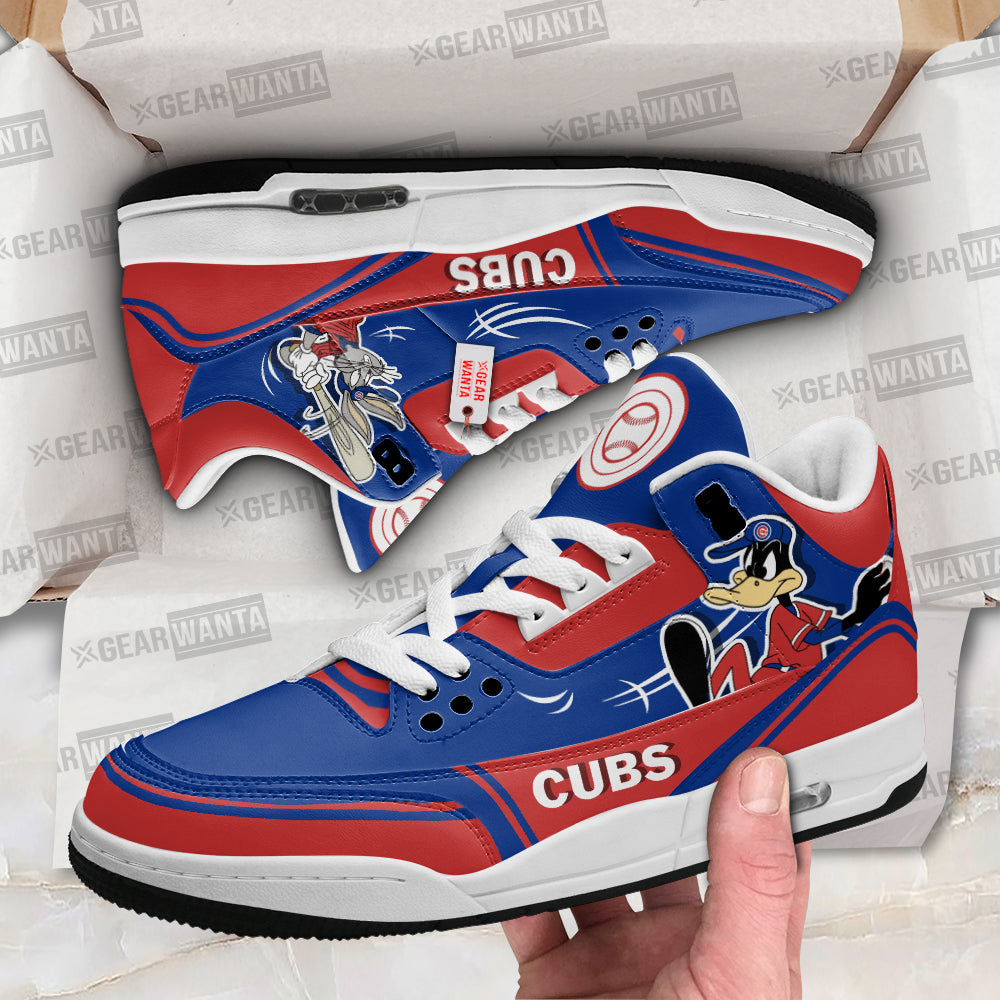 Footwearstorm Chicago Cubs AJ3 Sneakers Shoes For Men And Women