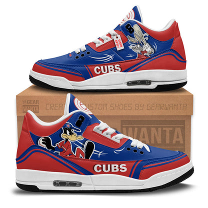 Footwearstorm Chicago Cubs AJ3 Sneakers Shoes For Men And Women