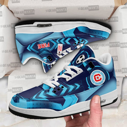 Footwearstorm Chicago Fire FC AJ3 Sneakers Shoes For Men And Women
