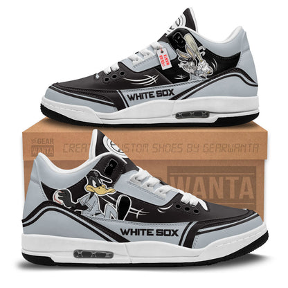 Footwearstorm Chicago White Sox AJ3 Sneakers Shoes For Men And Women