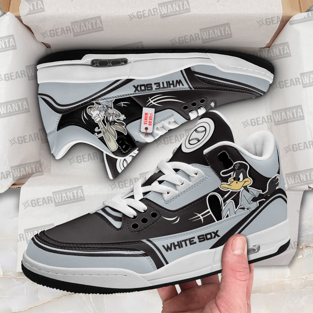 Footwearstorm Chicago White Sox AJ3 Sneakers Shoes For Men And Women
