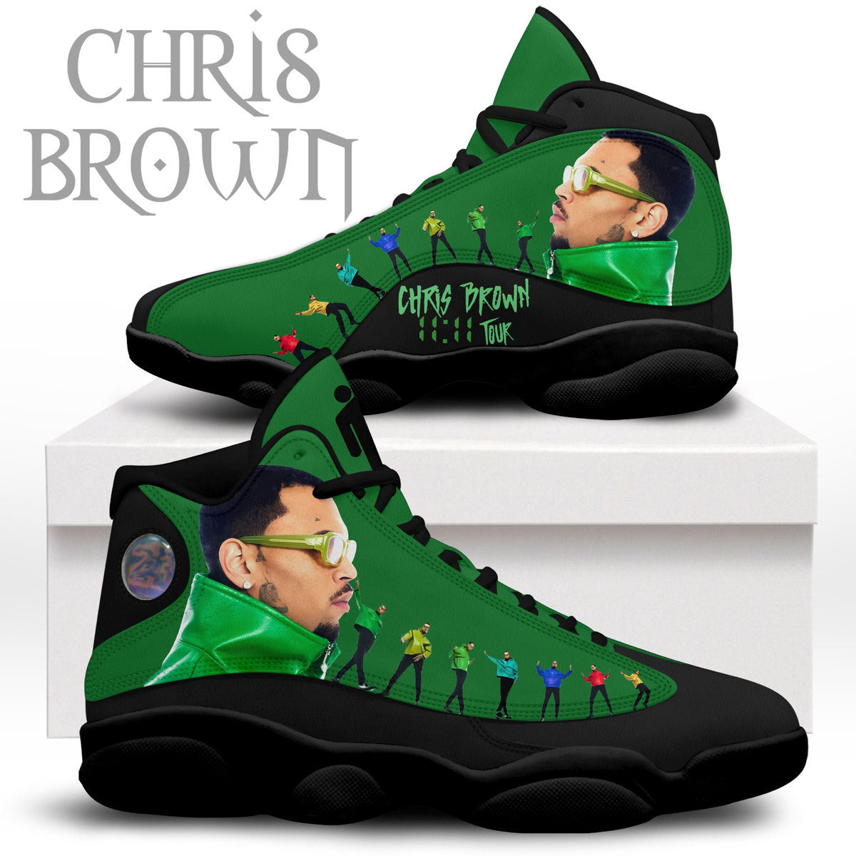 Footwearstorm Chris Brown AJ13 Sneakers Shoes For Men And Women 1