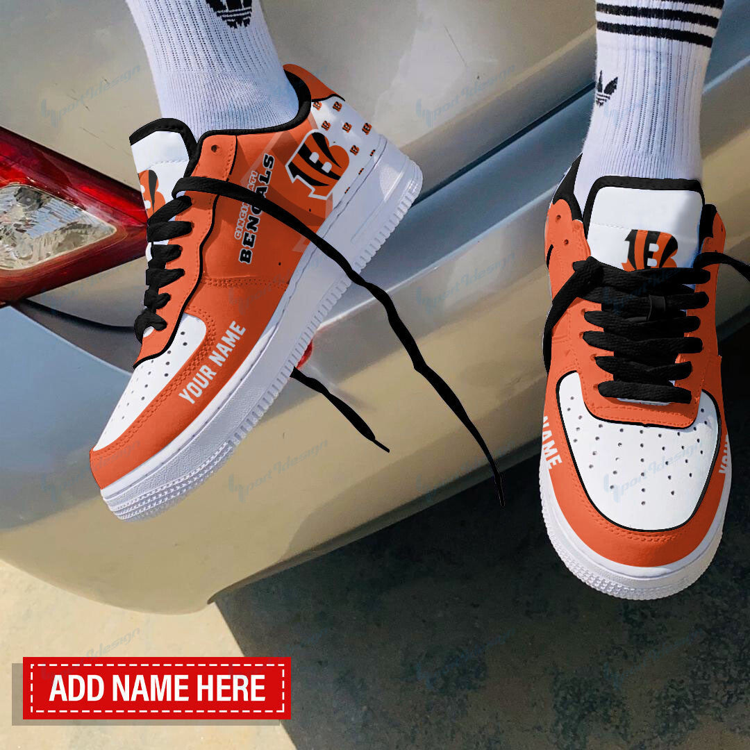 Footwearstorm Cincinnati Bengals Air Low-Top Sneakers Shoes For Men And Women 120563