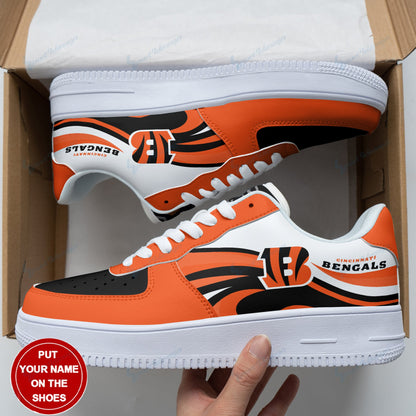 Footwearstorm Cincinnati Bengals Air Low-Top Sneakers Shoes For Men And Women 1205102