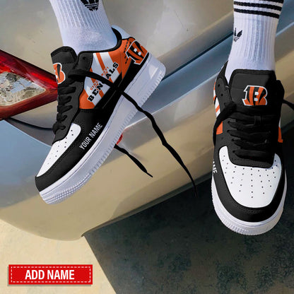 Footwearstorm Cincinnati Bengals NFL Air Low-Top Sneakers Shoes For Men And Women 1205361