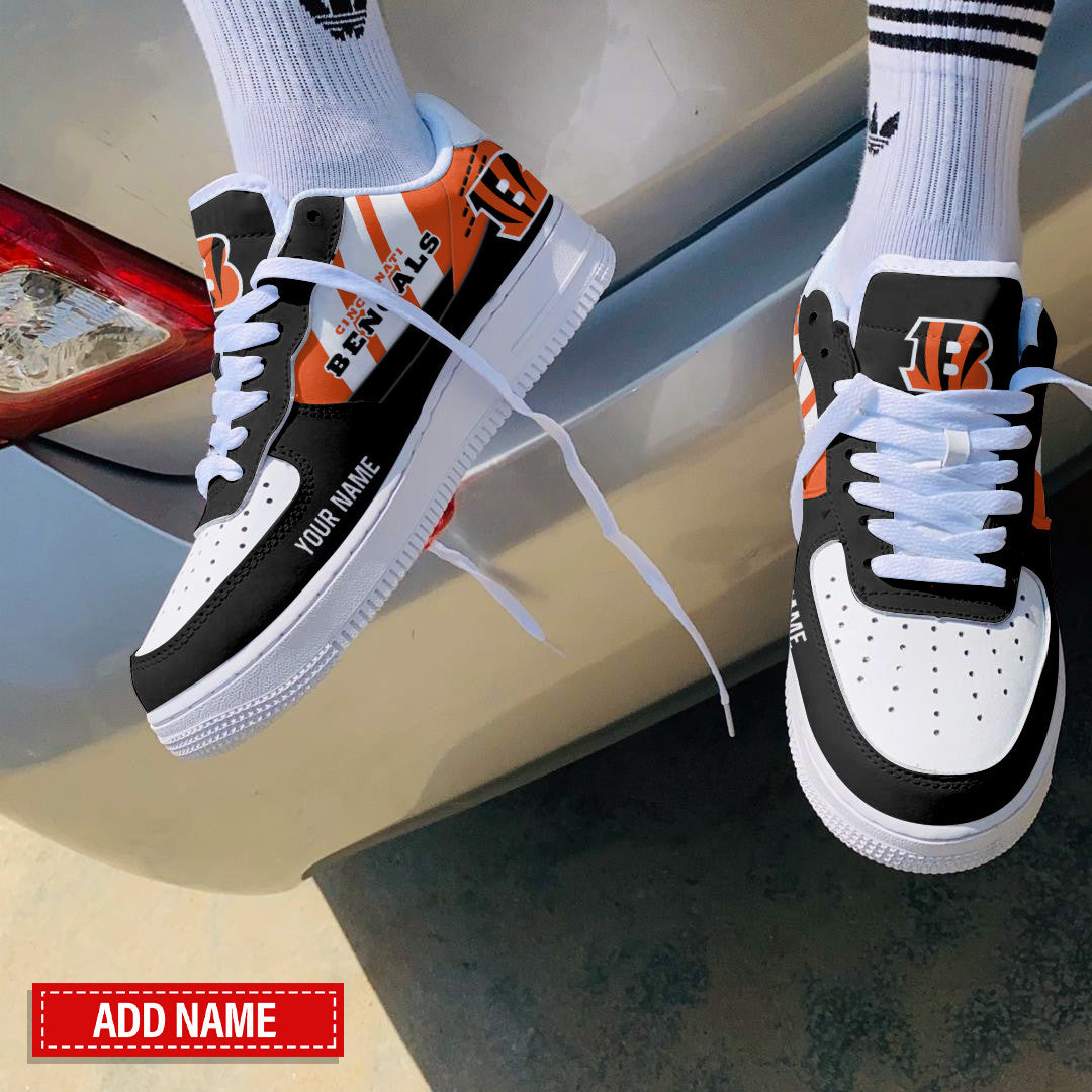 Footwearstorm Cincinnati Bengals NFL Air Low-Top Sneakers Shoes For Men And Women 1205690