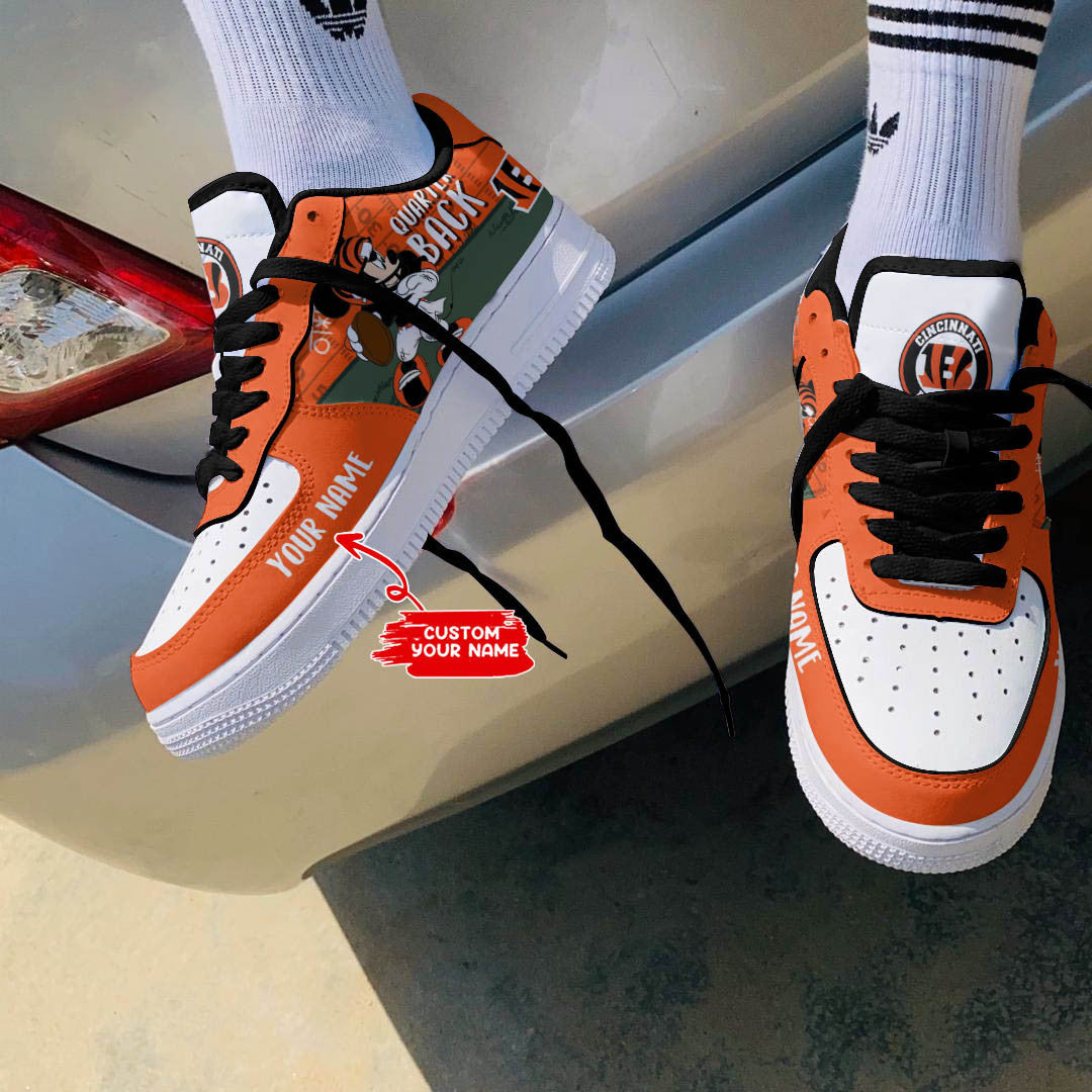 Footwearstorm Cincinnati Bengals NFL Air Low-Top Sneakers Shoes For Men And Women 1205375
