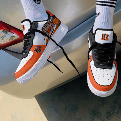 Footwearstorm Cincinnati Bengals NFL Air Low-Top Sneakers Shoes For Men And Women 1205372